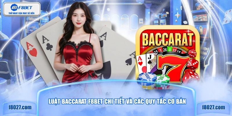 Luật Baccarat F8BET chi tiết và các quy tắc cơ bản